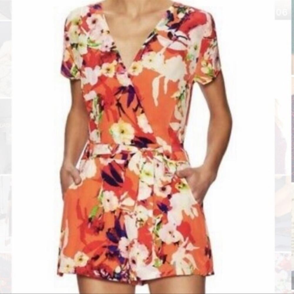 Revolve Yumi Kim Revolve Romper Floral Summer Vacation Travel Cruise Resort